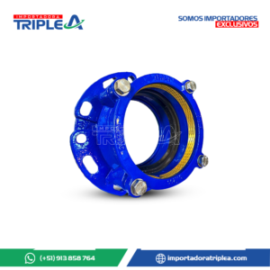adaptador acerrojado tuberia hdpe