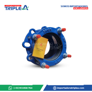 adaptador acerrojado tuberia hdpe