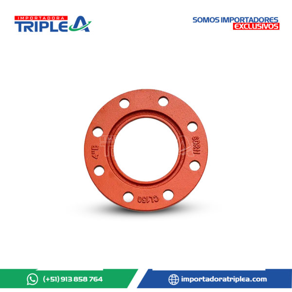 adaptador acerrojado tuberia hdpe