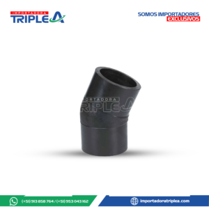 codo 22.5° hdpe termofusiÓn