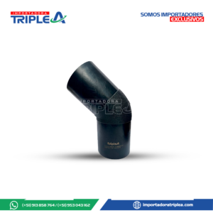 codo 22.5° hdpe termofusiÓn