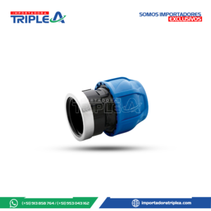 codo rosca hembra hdpe