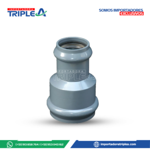 brida uf inyectado pvc