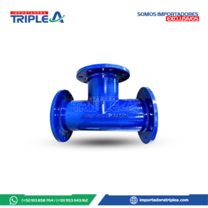 codo 45 bridado hierro ductil