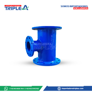 codo 45 bridado hierro ductil