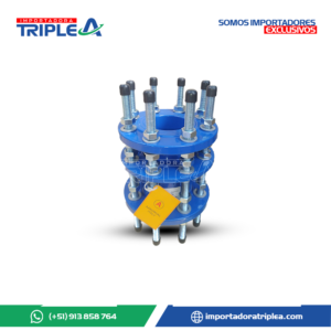 adaptador acerrojado tuberia hdpe