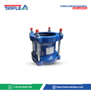 adaptador acerrojado tuberia hdpe