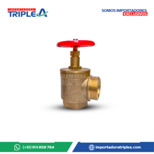 vÁlvula angular de bronce