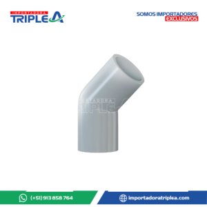 codo 45° sp pvc 1 ½ pavco wavin